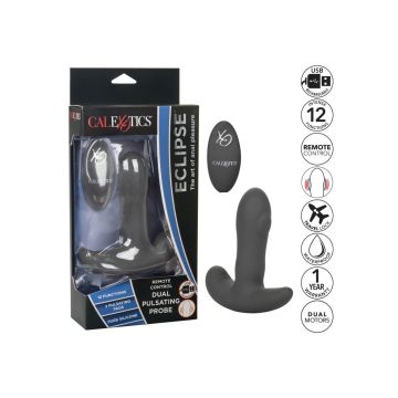 Prostaat Stimulator Dual Pulsating - Zwart