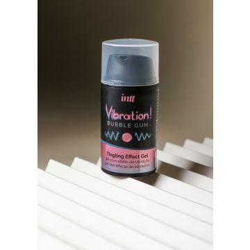 Intt Stimulerende Gel Vibration! - Bubble Gum 15 ml