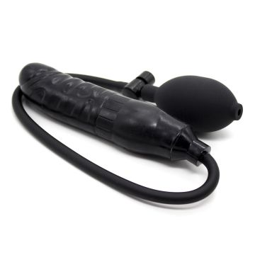 Kiotos Opblaasbare Dildo - Zwart