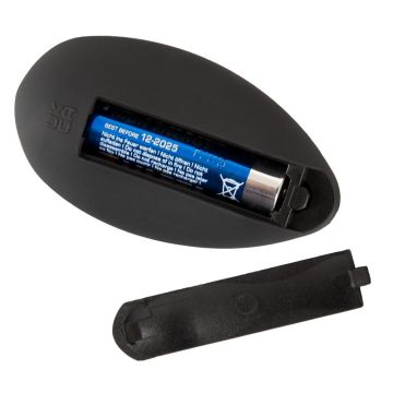 Anos Vibrerende Buttplug JackHammer - Zwart