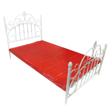 Bed Sheet PVC Cover 200 x 220 cm - Rood