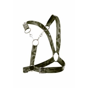 DNGEON Cross Chain Harnas - Army