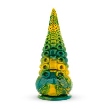Tentakel Dildo Mythical Mates - Groen/Geel
