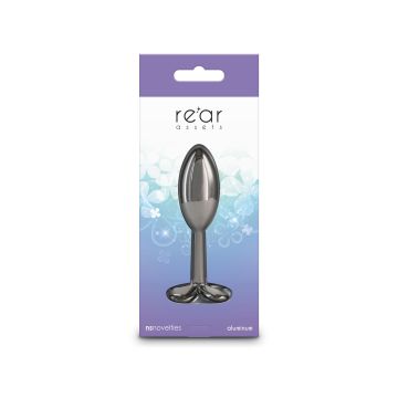 Buttplug Rear Assets Clover - Zwart