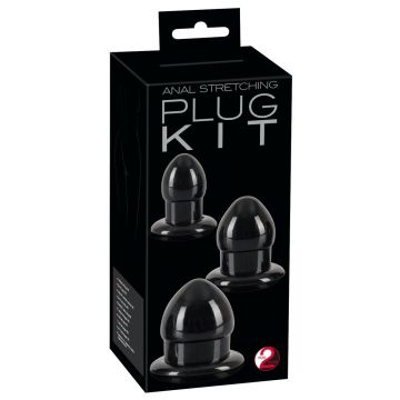 Anaal Stretchers Kit - 3 Plugs