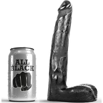 Zwarte Realistische Dildo 21 CM