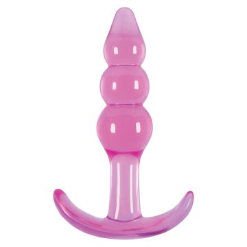 Anaal Plug T-Plug Ripple - Roze*