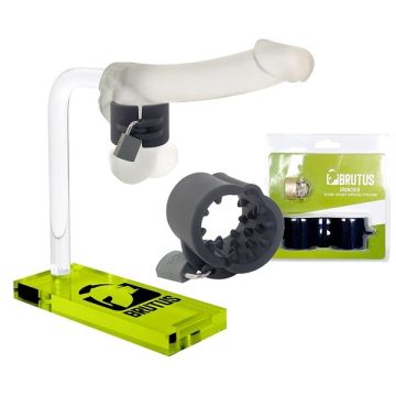 Brutus Cruncher Siliconen Ball Stretcher Spiked