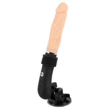 Stuwende Vibrator RC Fucking Machine - Huidskleur