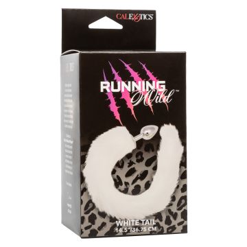 Buttplug CalExotics Running Wild Tail - Wit