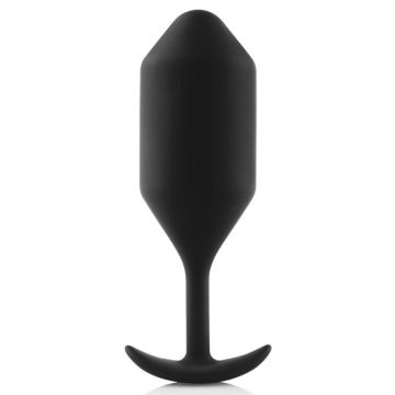 B-Vibe Snug Plug 4 Zwart