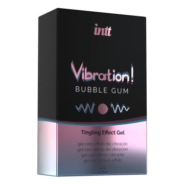 Intt Stimulerende Gel Vibration! - Bubble Gum 15 ml
