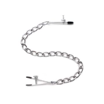 Tepel Klemmen met Zware Ketting*