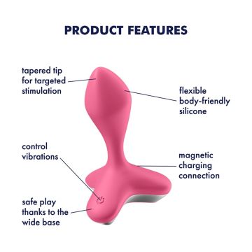 Satisfyer Game Changer Vibrerende Buttplug - Roze