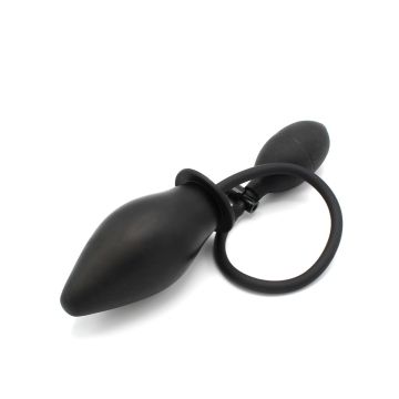 Kiotos Opblaasbare Spade Plug - Zwart