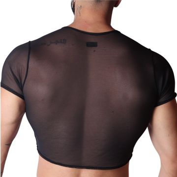 GIGO Crop Top Spectrum - Zwart