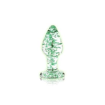 Buttplug Glow In The Dark Large - Clear