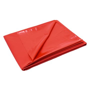 Bed Sheet PVC Cover 200 x 220 cm - Rood