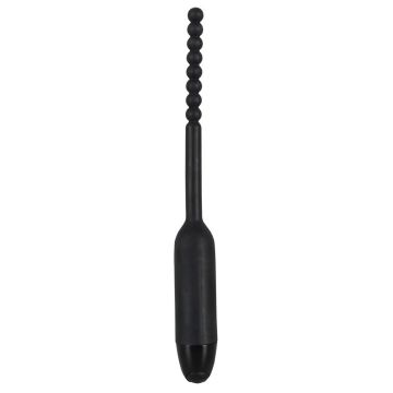 Vibrerende Siliconen XL Dilator met Beads