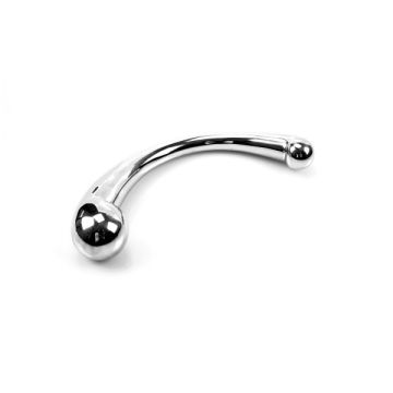 RVS Curve Steel Dildo