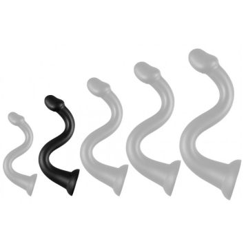 Anaal Dildo Whale - M Zwart