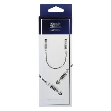 Tepelklemmen met Ketting - Zilver