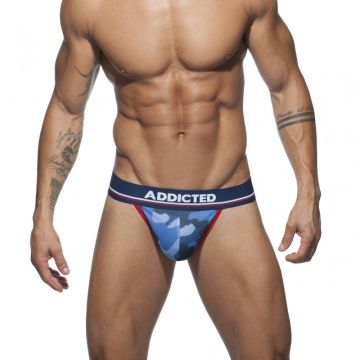 Addicted 3-Pack Camo Mesh Thong Push Up