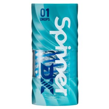 Herbruikbare Masturbator Spinner DX - Blauw