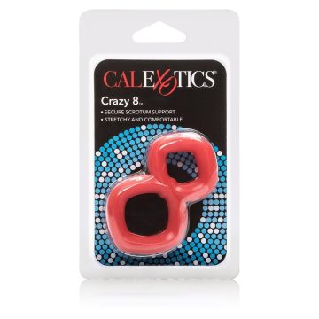 Crazy 8 Cockring Rood