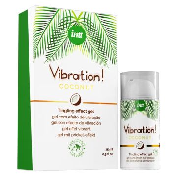 Intt Stimulerende Gel Vibration! - Coconut 15 ml