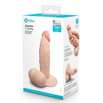Realistische Dildo slipskin girthy 15.4 cm