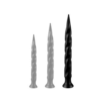 Anaal Dildo Long Tail L  - Zwart