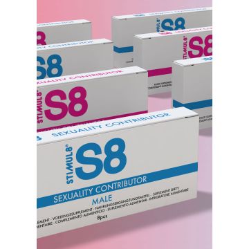 Stimulerende Tabletten Voor Man S8 Sexuality 8 stuks