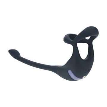 Vibrerende Tri-O Cockring met Prostaatstimulator