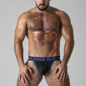 Locker Gear Push It Jockstrap - Blauw
