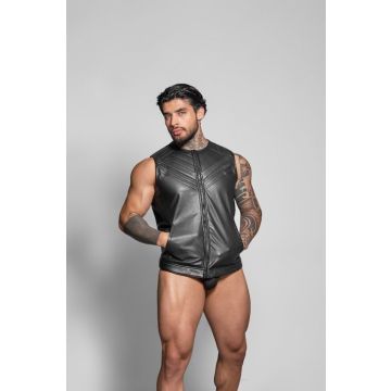 ROK Biker Eco Vest - Zwart