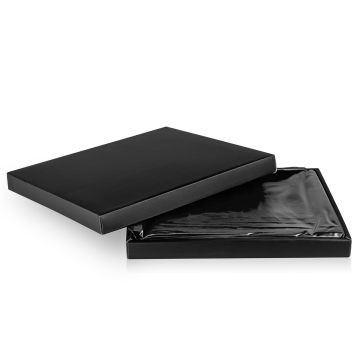 Hoeslaken Vinyl - Zwart