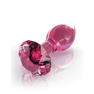 Icicles No. 79 - Buttplug Diamant - Roze