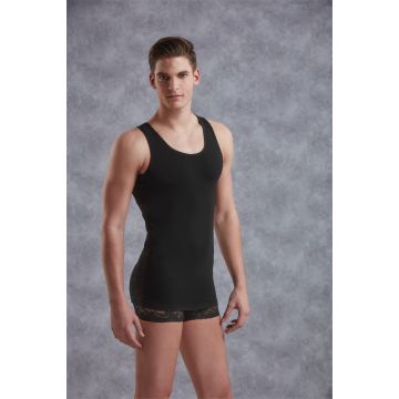 Doreanse Tanktop met Kant - Zwart*