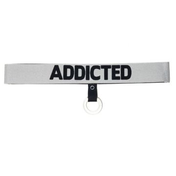Addicted Removable Cockring Band - Zilver