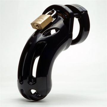 CB-X The Curve Chastity Cage - Zwart*