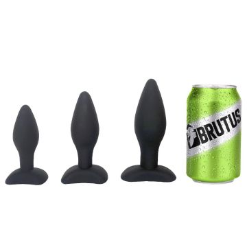 Brutus Siliconen 3 Plug Ass Training Kit 