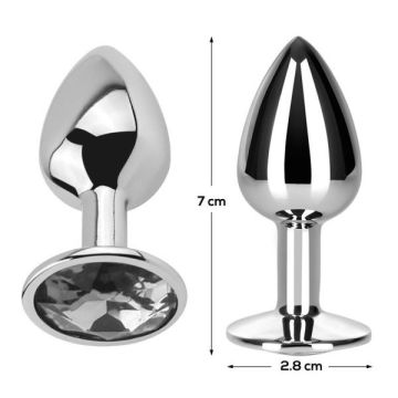 AfterDark Buttplug Diamond White - S
