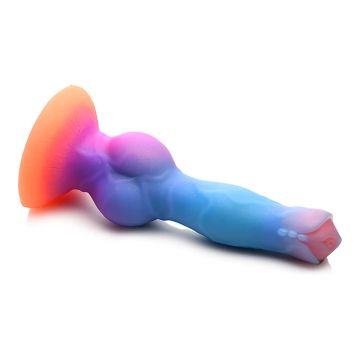 Siliconen Alien Dildo Space Cock - Glow in the Dark