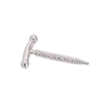 Kiotos Stalen Penisplug Screw Drive - 6.5 cm