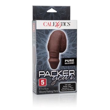 Siliconen Packing Penis 12.75 cm - Zwart