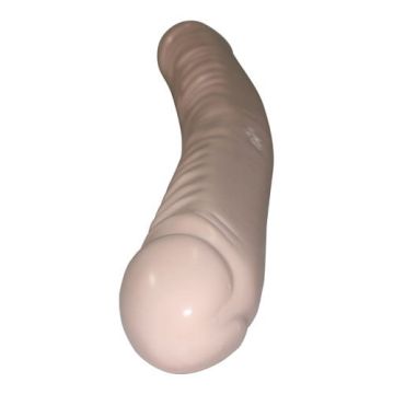 Veined Dubbele Dildo -Wit