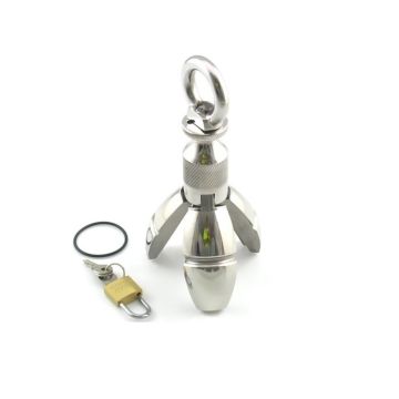 Ass Lock chastity anaal plug 11 x 6 cm