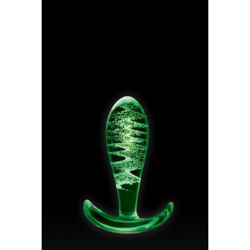 Firefly Glazen Buttplug - Transparant