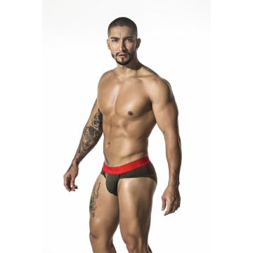 GIGO - Sexy Brief - Groen / Rood*